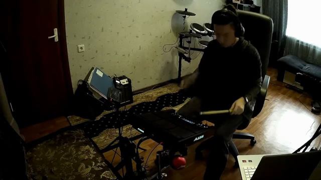 Metallica - Sad But True ( drum cover) alesis strike multipad смотреть онлайн