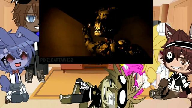 Fnaf 1 reacts to "Left Behind"/part 2 of play with fire/ смотреть онлайн