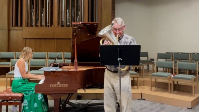 Euphonium Solo: "O for the Wings of a Dove" by Mendelssohn. Testing the Concept смотреть онлайн