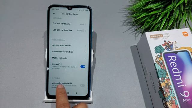 How to turn on wifi calling in redmi 9 activ | Redmi 9 activ me wifi se call kaise kare | Wifi call смотреть онлайн