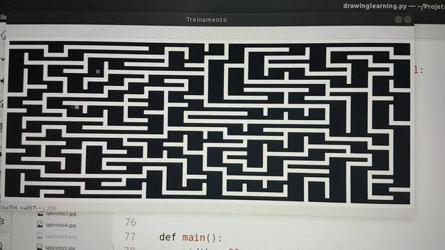 Maze Solver Q-LEARNING Python смотреть онлайн