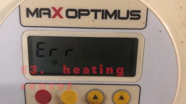 Fault Code E3 MOTAN  Mkdens Boiler Central Heating How to Rezolv The heating NTC Sensor Error E3