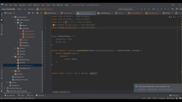 18. React + Node.js - Прогресс загрузки файлов - Облачное хранилище