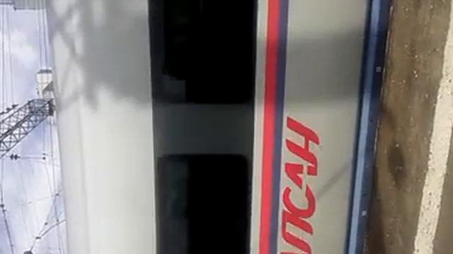 Копия видео Электропоезд ЭВС-2-01 "Сапсан" на станции Москва-Каланчёвская. смотреть онлайн