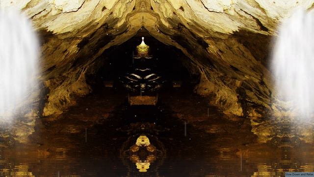 "Waterfall Cave - 1 Hour" - Background Sounds for Relaxation | Sleep | Study | Travel смотреть онлайн
