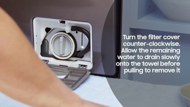 How to clean the filter in your Samsung Washing Machine смотреть онлайн