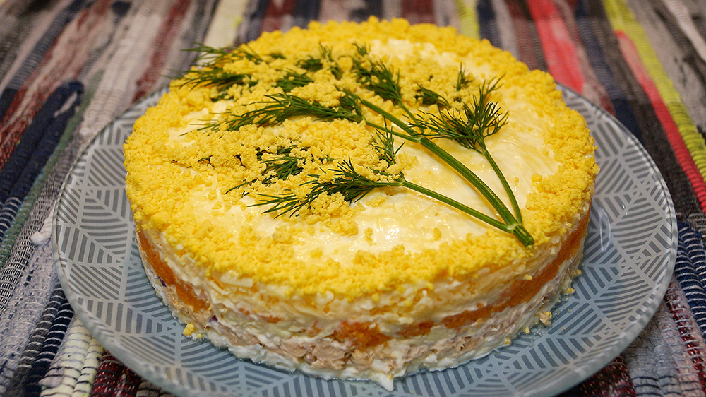 Салат МИМОЗА – тот самый правильный рецепт, который все ищут