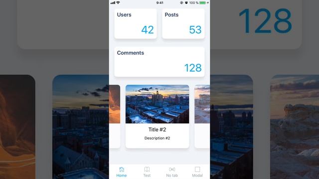 React Native Starter Demo смотреть онлайн