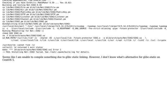 DevOps & SysAdmins: What's wrong with this installation of Net::SSH2 Perl module? (2 Solutions!!) смотреть онлайн