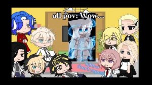 Tokyo revengers react to Takemichi as random gacha tiktoks (3/4)