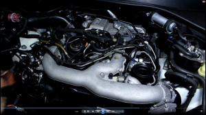 Замена прокладок теплообменника двигателя на АУДИ Q7 2008 AUDI Q7 3,0 дизель 4часть