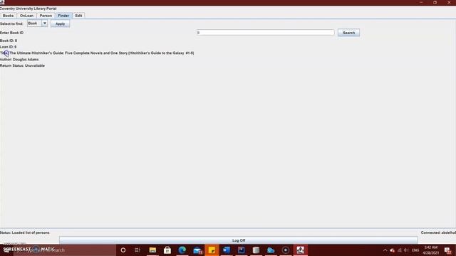 8982571 - Java Library system смотреть онлайн
