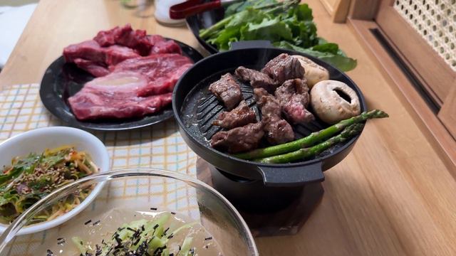 미니 화로🔥ㅣ소고기 구이🥩ㅣ생각보다 괜찮네~ㅣ🍴Korean home cooking🇰🇷 смотреть онлайн