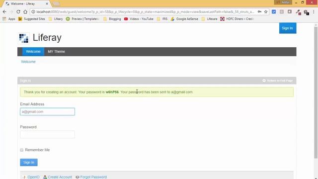 Liferay Tutorial 05 :- How to Configure the mail server in Liferay смотреть онлайн
