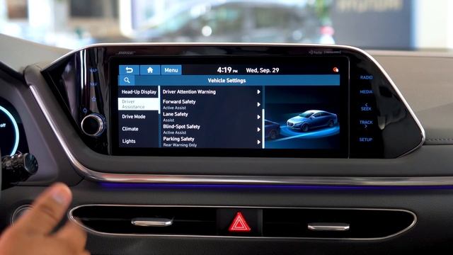 2022 Hyundai Sonata | Lane Keep Assist смотреть онлайн