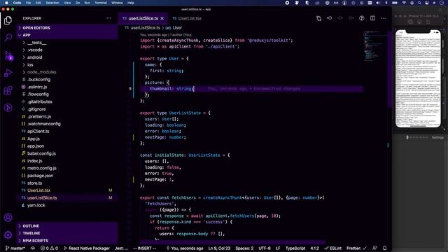 React Native + Redux Toolkit + Typescript: Pagination and Basic Styling смотреть онлайн