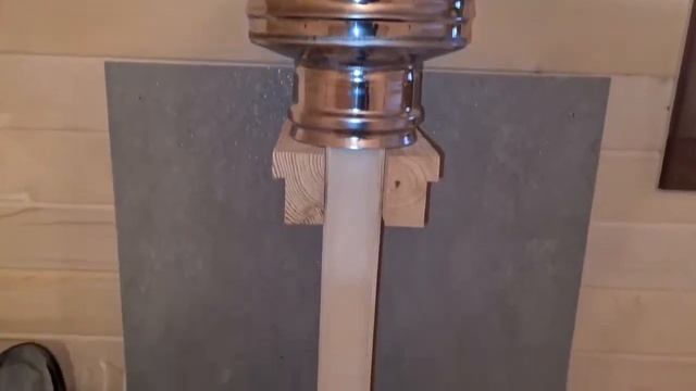 Недорогая баня-бочка, 3,5 метра с козырьком, с парной из кедра смотреть онлайн