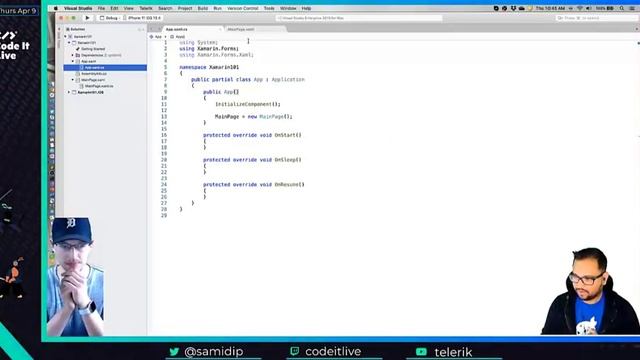 Sam Basu & TJ VanToll: Xamarin 101 #twitch #stream смотреть онлайн