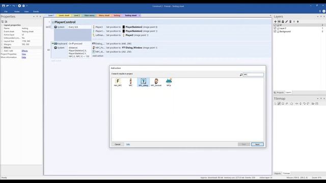 Construct 2 - Диалоги смотреть онлайн