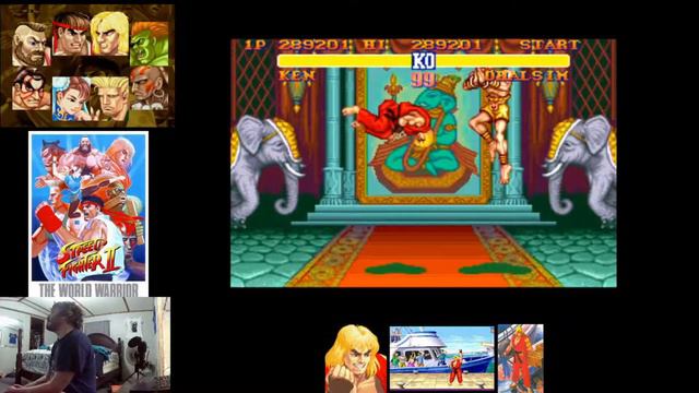 Street Fighter 2: The World Warrior - SNES - Ken Arcade Ladder Playthrough with Commentary смотреть онлайн