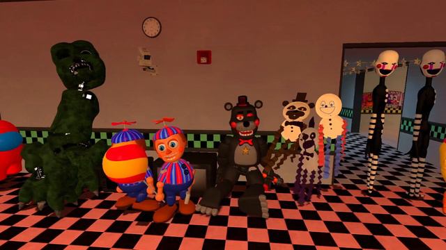 [GMOD\FNaF] UFMP FNaF Ragdoll Pack Update смотреть онлайн