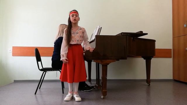 "А у поли вярба" белорусская народная песня, аранжировка Г.Разбаева смотреть онлайн