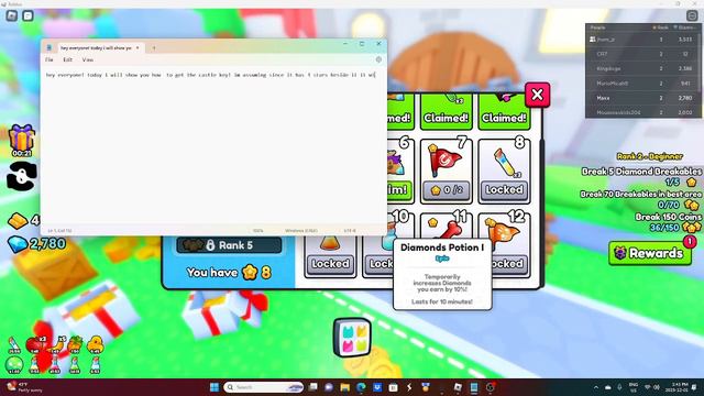 HOW TO GET CASTLE KEY IN PET SIMULATOR 99! смотреть онлайн