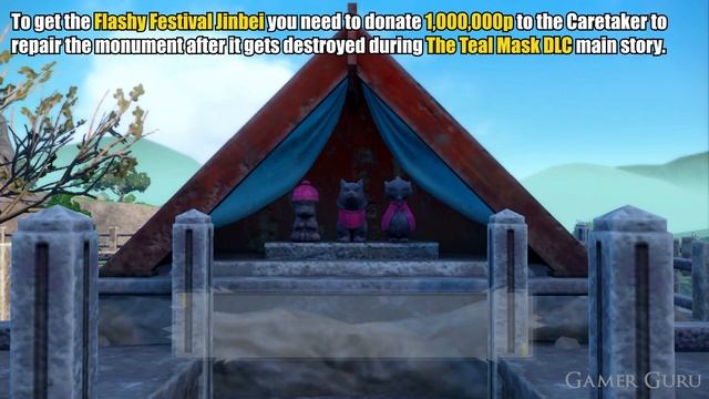 How To Get The FLASHY FESTIVAL JINBEI In Pokemon Scarlet & Violet (The Teal Mask DLC)