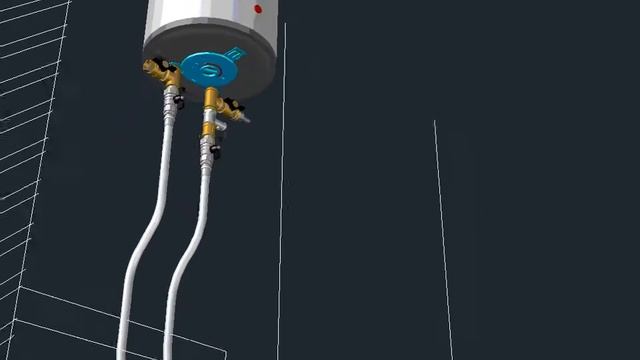 3D макет водопровода в дачный дом превью смотреть онлайн