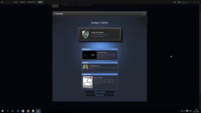 Crafting Intergalactic Bubbles Level 1 Badge Drop the Bomb смотреть онлайн