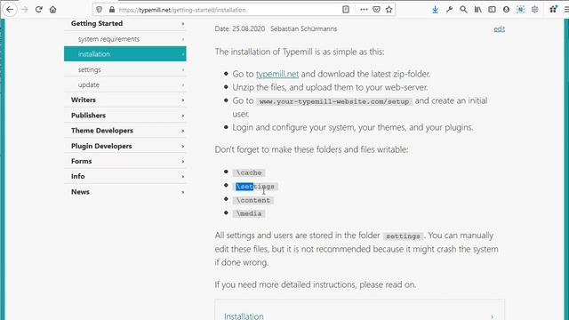 Micro-Publishing with Typemill: The Installation смотреть онлайн