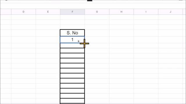 How to insert serial number in google sheet | how to add serial number in google sheet смотреть онлайн