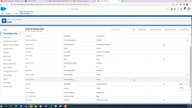 How to delete a custom field in Salesforce смотреть онлайн