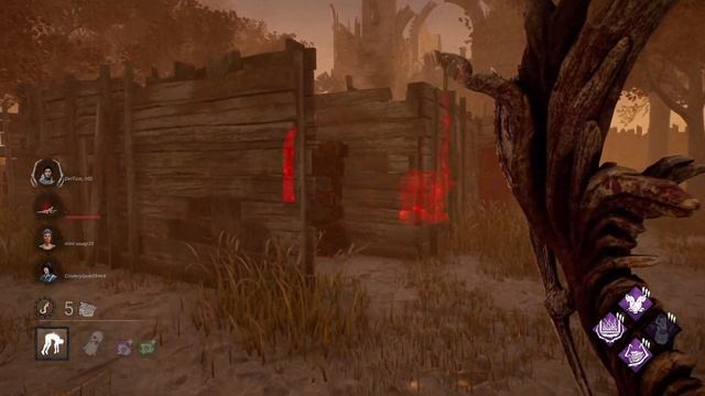 Быстрый выход из инвиза за Призрака. Свалка и Ферма - Dead by Daylight смотреть онлайн