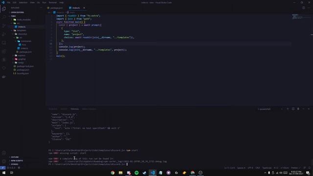 Building a CLI in node.js with inquirer and typescript - Part 1 смотреть онлайн