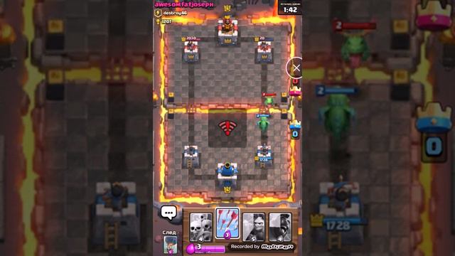 Clash royale: моя обманная тактика смотреть онлайн
