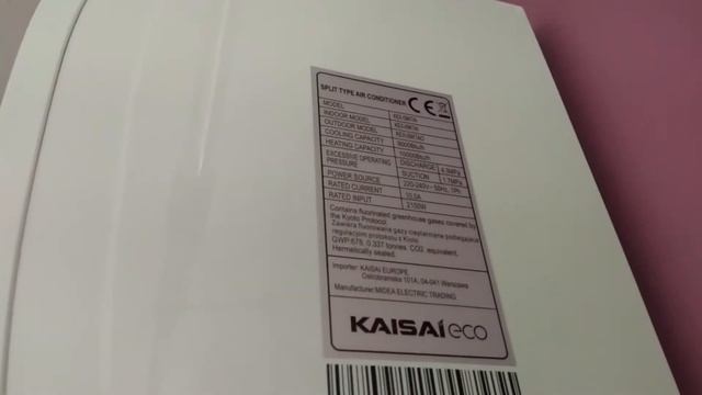 Установка кондиционера Kaisai в квартире 35 м.кв смотреть онлайн