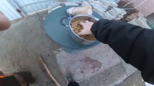 Рулька горячего копчения#рецепт