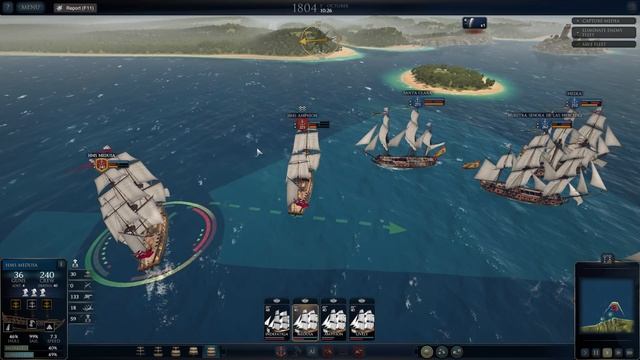 HUNTING SPANISH GOLD! NEW AGE OF SAIL GAME - Ultimate General: Age of Sail Gameplay. смотреть онлайн