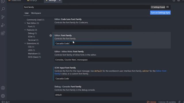Cascadia code font for Vscode With Cool Operators | VsCode Font installation | смотреть онлайн