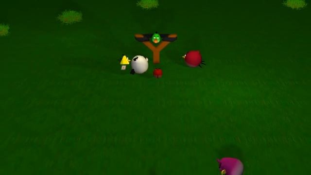 Angry Birds - Hungry, Hungry Piggies - 3D Animation смотреть онлайн