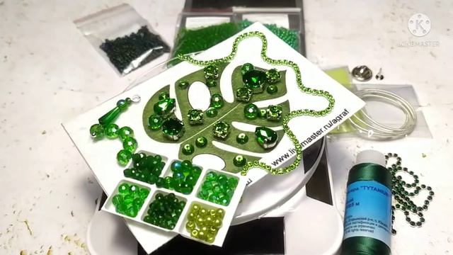 Набор для изготовления броши Монстера| Brooch TUTORIAL Embroidery BROOCH DIY смотреть онлайн