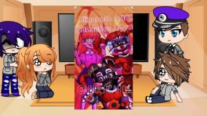 Реакция охранников на семью Автон. " Фнаф"