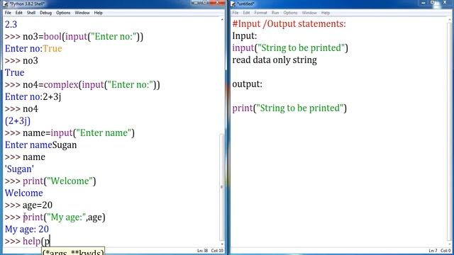 #04 | Python Tutorial for Beginners | Input/Output statements in Python-Tamil смотреть онлайн