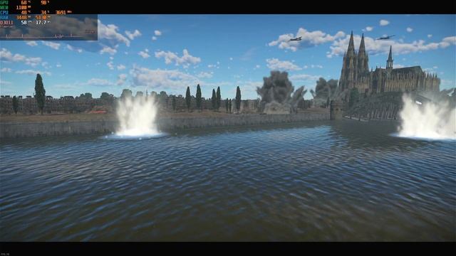 GigaByte GTX 570 OC 1.3 GB TEST WarThunder FullHD [Medium] смотреть онлайн