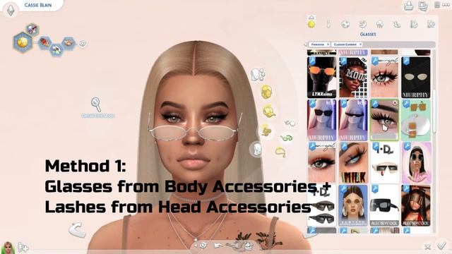 3D Lashes and Glasses Tutorial!! + CC Links| |The Sims 4 (UPDATED LINKS/MORE LINKS ADDED!) смотреть онлайн