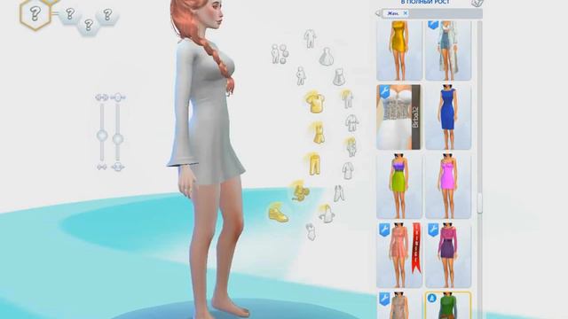 Создание персонажа Девушка Зима смотреть онлайн