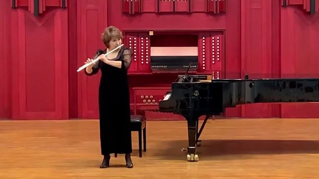 C.Ph.E.Bach - Sonata for flute solo, a-moll, 1,2 parts. смотреть онлайн