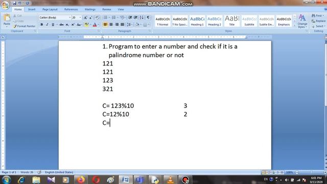 Palindrome Number in Python смотреть онлайн