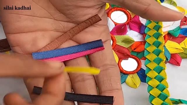 Ribbon Work Flowers Embroidery Designs -- Easy Ribbon Work -- Flowers Embroidery Designs